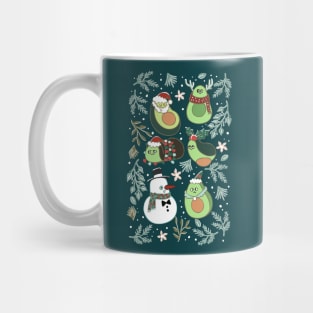 Christmas Avocado Mug